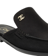 Chanel Mules Suede 1
