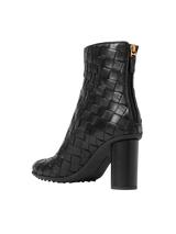 Bottega Veneta Atomic Intrecciato Leather Ankle Boots 1