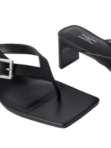 Balenciaga Bel Air Buckled Leather Sandals 2