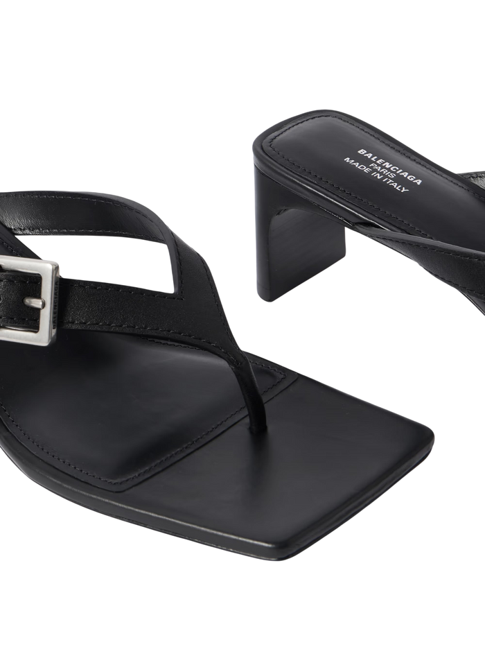 Balenciaga Bel Air Buckled Leather Sandals