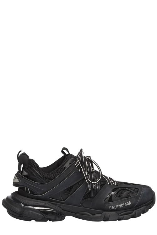 Balenciaga Track Logo-Detailed and Rubber Sneakers