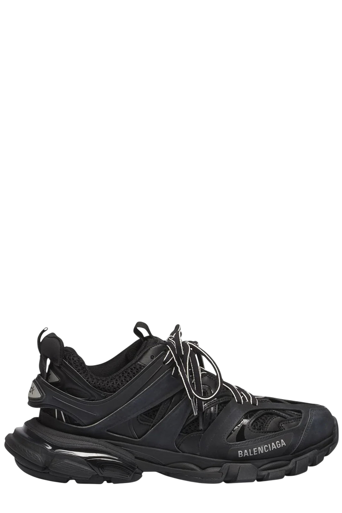 Balenciaga Track Logo-Detailed and Rubber Sneakers