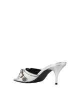 Balenciaga Metallic leather Mules 1