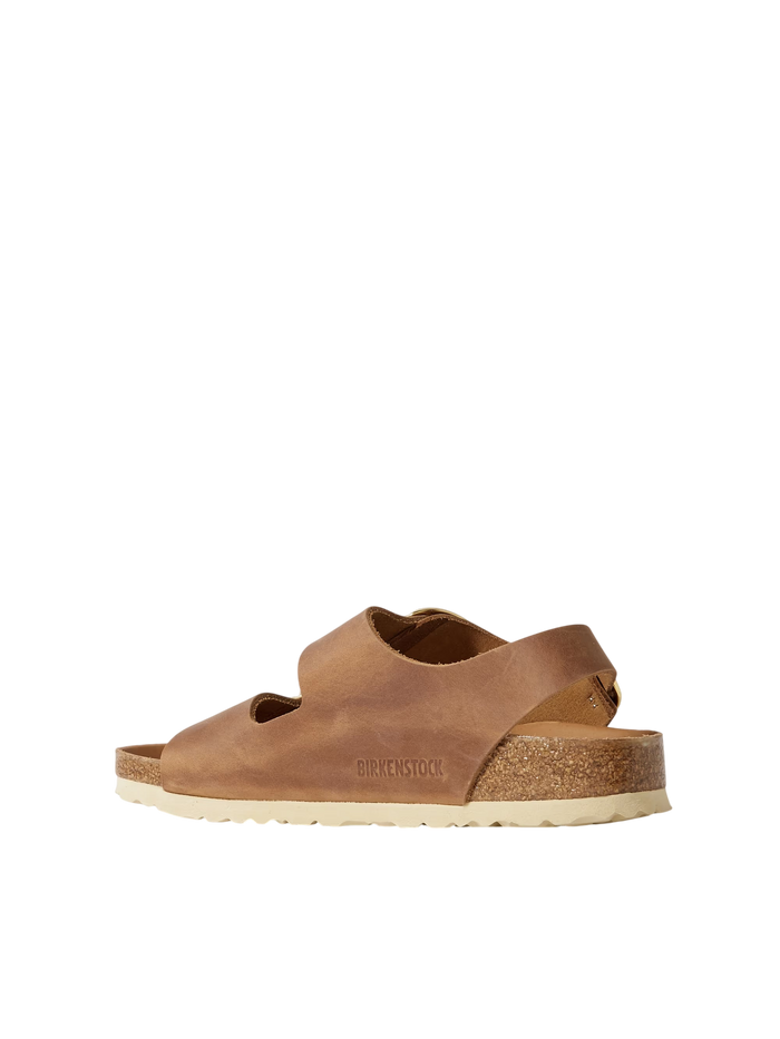 Birkenstock Milano Leather Sandals Brown