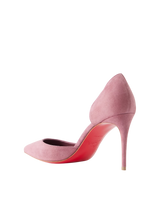 Christian Louboutin Iriza 85 Suede Pumps Antique Rose 2