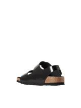 Birkenstock Milano Leather Sandals Black 1