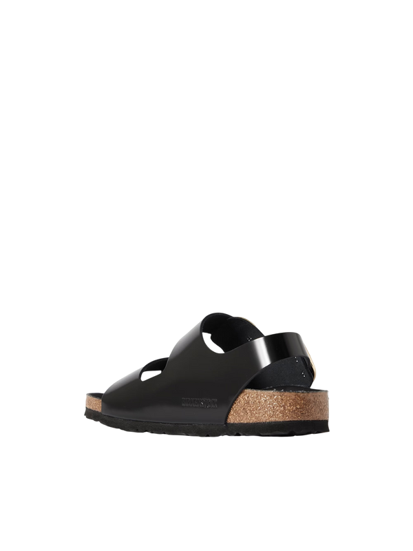 Birkenstock Milano Leather Sandals Black