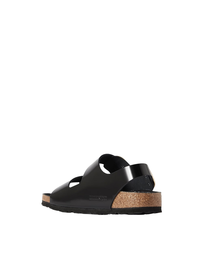 Birkenstock Milano Leather Sandals Black