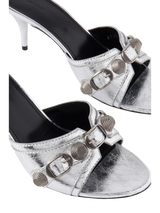 Balenciaga Metallic leather Mules 2