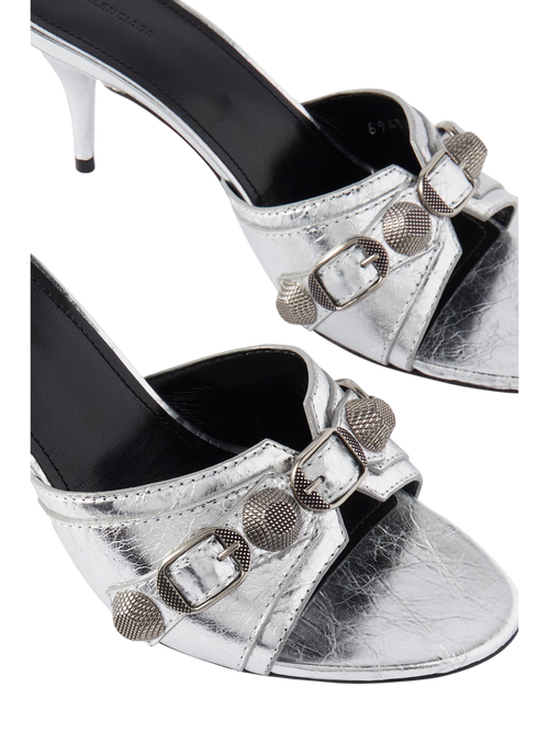 Balenciaga Metallic leather Mules