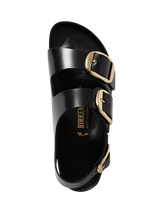 Birkenstock Milano Leather Sandals Black 4