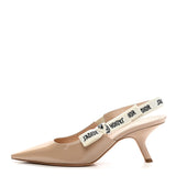 Christian Dior J'Adior Slingback Pump Patent Ribbon Nude 2
