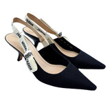 Christian Dior Dior Icon Slingback Pump Black 3