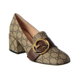 Gucci (Wmns) Blondie Pump GG Supreme Canvas Ebony' Brown 1