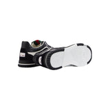 Gucci Re-Web Suede and Webbing-Trimmed Canvas and Leather Sneakers Black 4