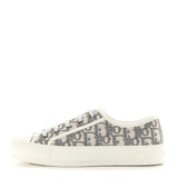 Christian Dior Canvas Oblique Walk'n'Dior Low Top Sneaker Grey Stone 1