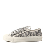 Christian Dior Canvas Oblique Walk'n'Dior Low Top Sneaker Grey Stone 4