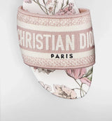 Dior Dway slide Cotton and Rose 3