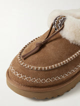 UGG Tasman Alpine Embroidered Shearling Slippers 1