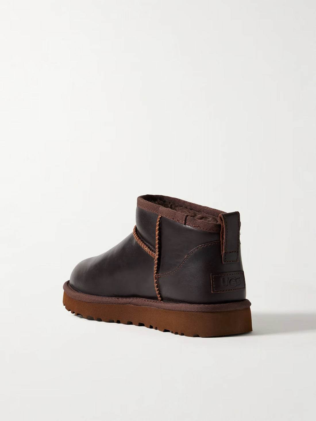 UGG Classic Ultra mini Leather Ankle Boots