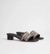 Dior Diorviera Dway Heeled Slide Deep Blue 3