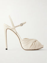 Jimmy Choo Elly 120 Leather Sandals 1
